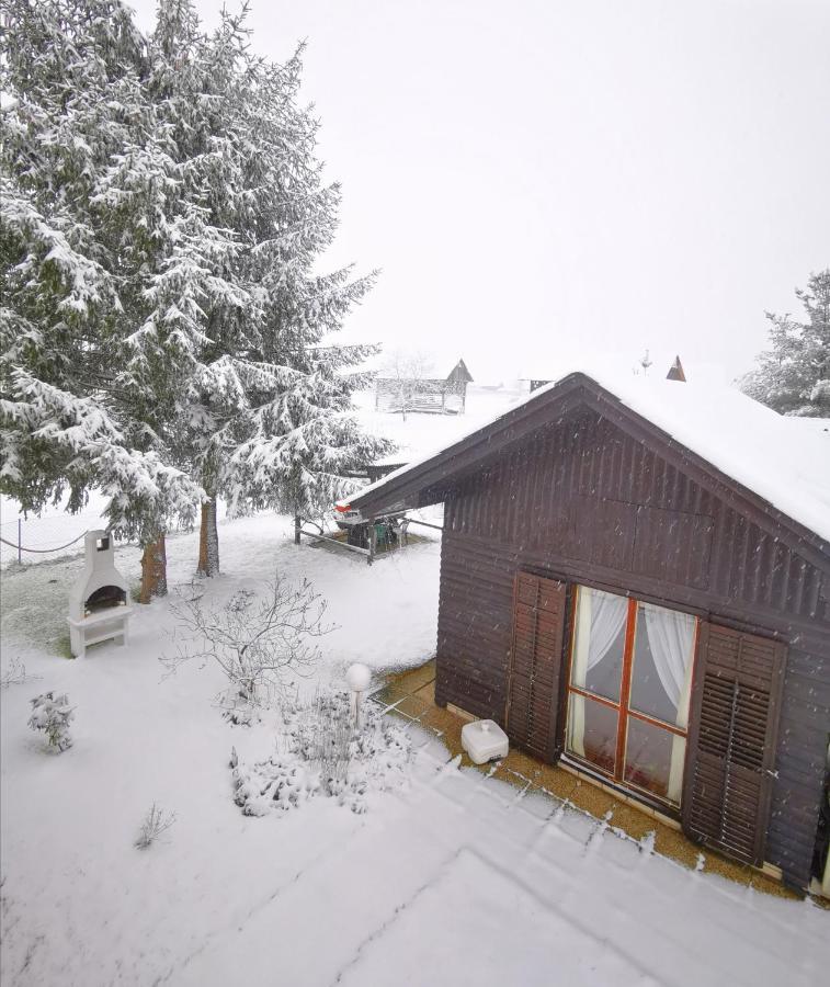 Merikotka - A Cozy Wooden Cottage, Slovenia Braslovce Exterior foto